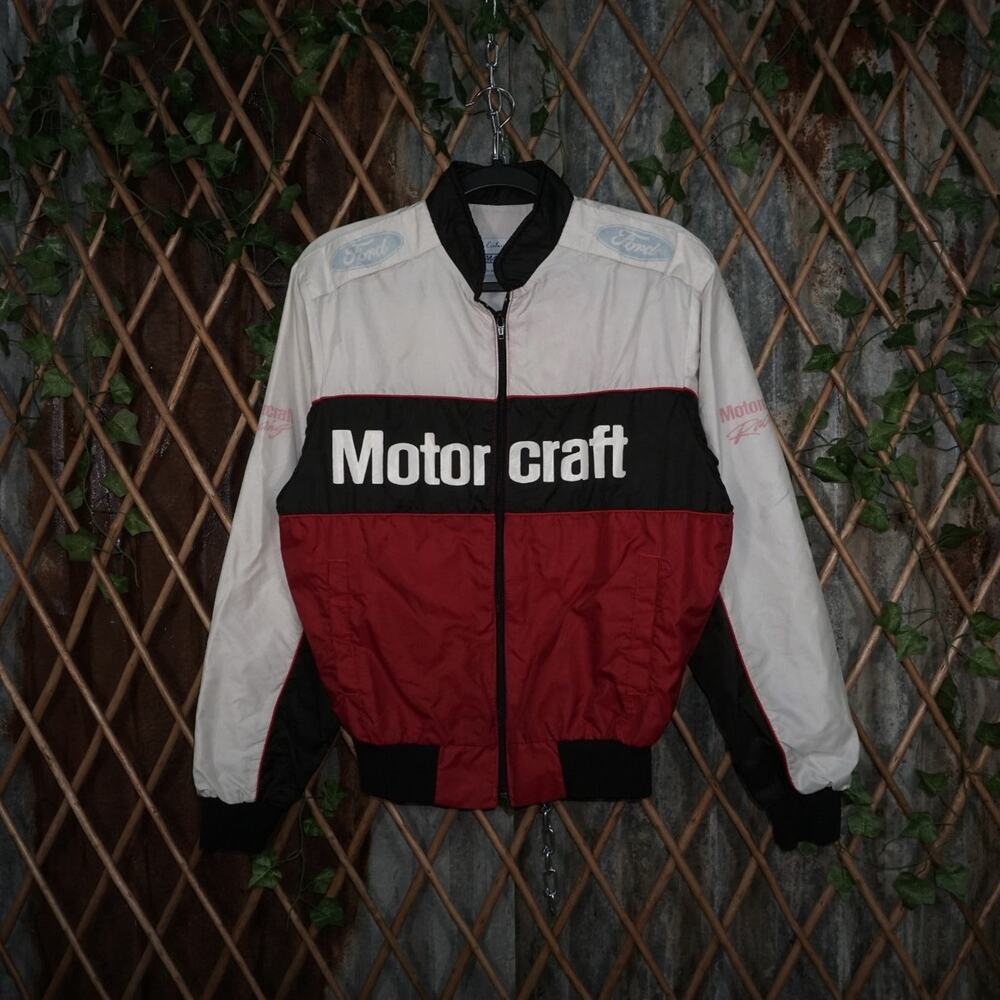 M - Vintage Y2K Ford Jackets Coats racing motorcraft front